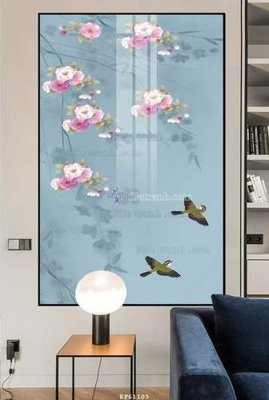 File tranh File tranh hiện đại pha lê gương KF61103 (gốc) chủ đề tĩnh vật