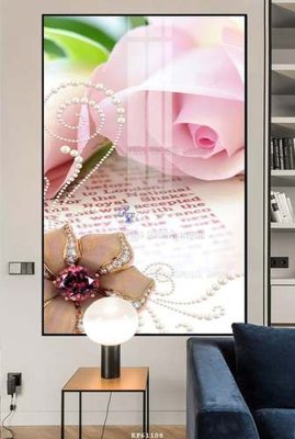 File tranh gốc File tranh hiện đại pha lê gương KF61108 chủ đề hiện đại