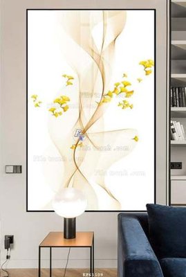 File tranh File tranh hiện đại pha lê gương KF61109 (ảnh gốc) không bị mờ