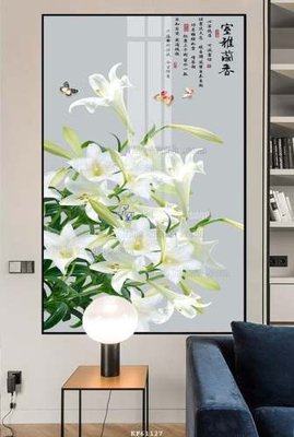 File gốc in ấn File tranh hiện đại pha lê gương KF61127 độ phân giải cao