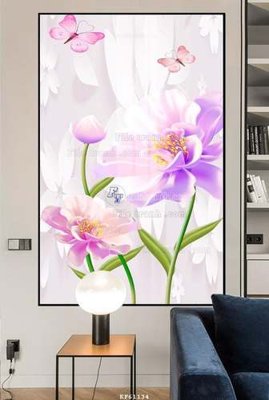 File gốc File tranh hiện đại pha lê gương KF61134 (in tráng gương) sang trọng