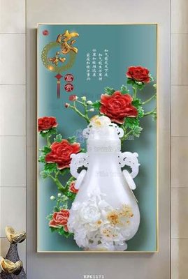 File in ấn File tranh hiện đại pha lê gương KF61171 (bản gốc) chất lượng cao