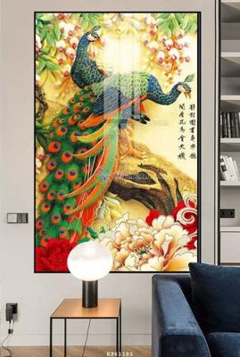 Tải file File tranh hiện đại pha lê gương KF61182 (gốc) in ấn ngay lập tức