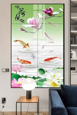 Tải về hình ảnh gốc File tranh hiện đại pha lê gương KF61183 sắc nét