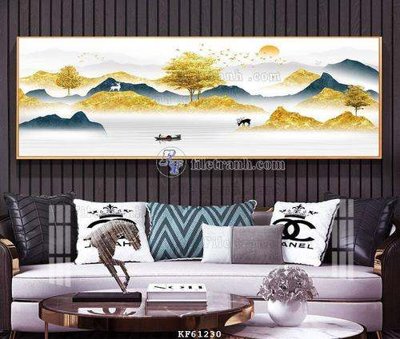 File PSD File tranh hiện đại pha lê gương KF61230 (gốc) nhiều lớp (multi-layer)