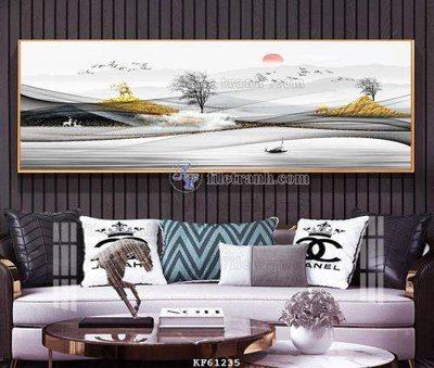 File gốc File tranh hiện đại pha lê gương KF61235 (PNG) trong suốt (transparent)