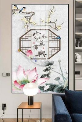 File in ấn File tranh hiện đại pha lê gương KF61251 (bản gốc) sắc nét