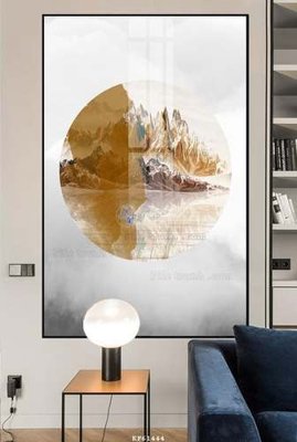 File gốc File tranh hiện đại pha lê gương KF61444 (in lụa) tranh phong thủy