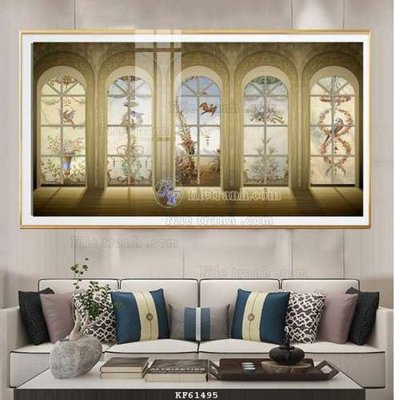 Tải file tranh File tranh hiện đại pha lê gương KF61495 (gốc) tại Filetranh.com