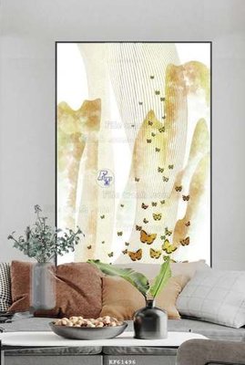 Download file File tranh hiện đại pha lê gương KF61496 (gốc) in mica đèn LED