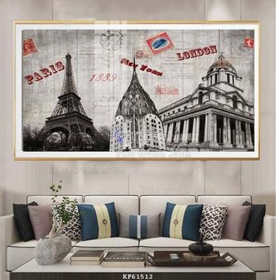 Ảnh gốc file in lụa File tranh hiện đại pha lê gương KF61512 chi tiết