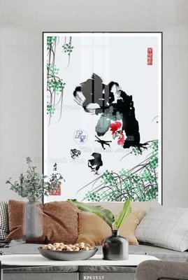 File tranh gốc File tranh hiện đại pha lê gương KF61517 (sắc nét từng chi tiết)