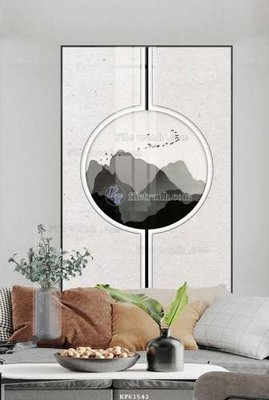 File tranh File tranh hiện đại pha lê gương KF61542 (ảnh gốc) sắc nét hoàn hảo