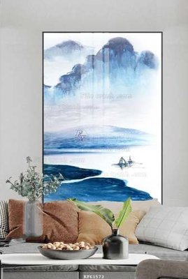 File gốc File tranh hiện đại pha lê gương KF61572 (in mica) trang trí