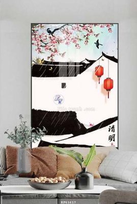 Tải file File tranh hiện đại pha lê gương KF61617 (gốc) chủ đề hoa sen