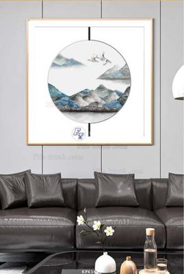 File in ấn File tranh hiện đại pha lê gương KF61643 (bản gốc) chất lượng cao