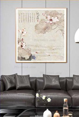 File gốc in ấn File tranh hiện đại pha lê gương KF61655 độ phân giải cao