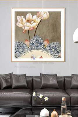 File tranh File tranh hiện đại pha lê gương KF61689 (gốc) in trên kính