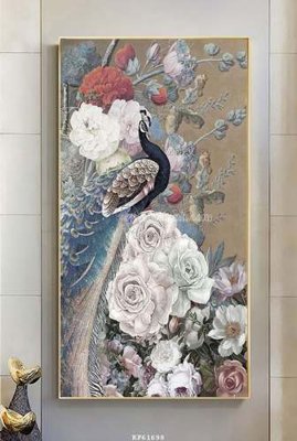 File ảnh File tranh hiện đại pha lê gương KF61698 (gốc) in standee