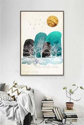 File PSD File tranh hiện đại pha lê gương KF61845 (gốc) nhiều lớp (multi-layer)