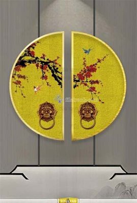 File in trần File tranh hiện đại pha lê gương KF61848 (bản gốc) trời sao