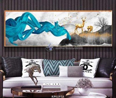 File gốc File tranh hiện đại pha lê gương KF61876 (chuẩn CMYK) cho nhà in