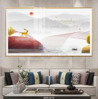 Tải xuống file tranh gốc File tranh hiện đại pha lê gương KF61879 (PSD/TIFF)