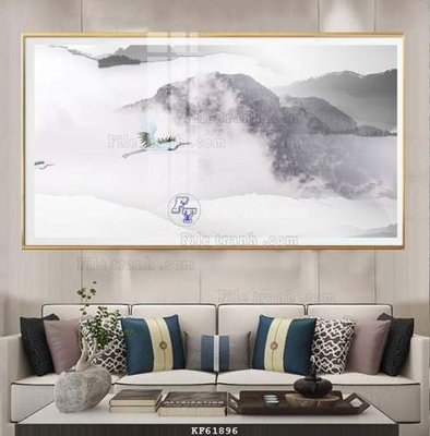 File tranh File tranh hiện đại pha lê gương KF61896 (gốc) chủ đề trẻ em