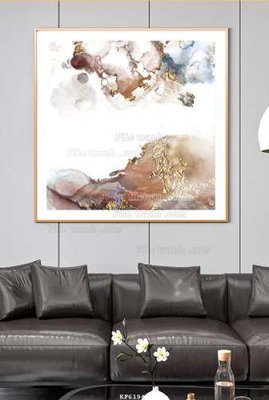 File gốc File tranh hiện đại pha lê gương KF61948 (in lụa) tranh mã đáo