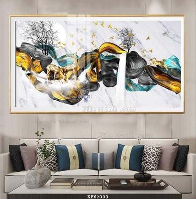 Tải file File tranh hiện đại pha lê gương KF62003 (gốc) chủ đề tôn giáo