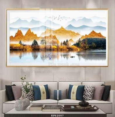 Tải về hình ảnh gốc File tranh hiện đại pha lê gương KF62007 sắc nét