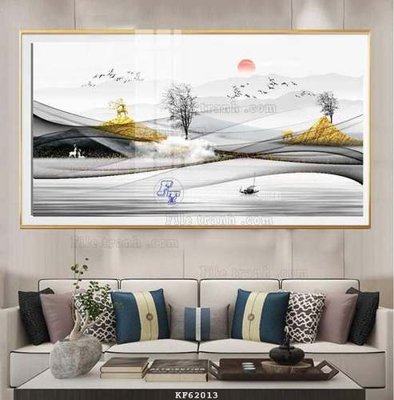 Ảnh gốc File tranh hiện đại pha lê gương KF62013 (siêu chi tiết) để in ấn