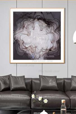 File gốc in mica File tranh hiện đại pha lê gương KF62050 chất lượng