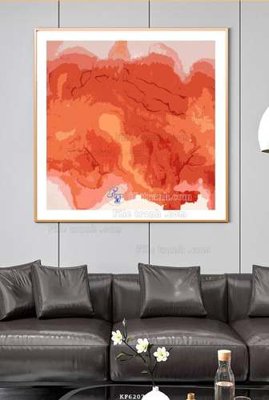 File in lụa File tranh hiện đại pha lê gương KF62077 (phong cảnh) File tranh hiện đại pha lê gương KF62077