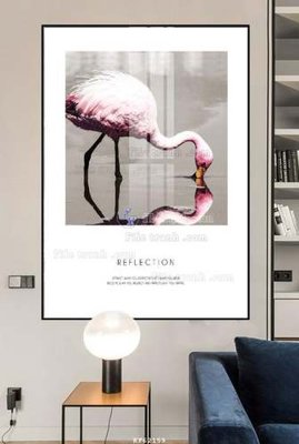 File tranh in tráng gương File tranh hiện đại pha lê gương KF62159 (siêu nét)