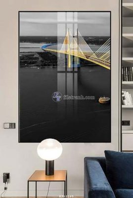 Mua file gốc File tranh hiện đại pha lê gương KF62165 (PSD) tại Filetranh.com