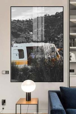 File in mica File tranh hiện đại pha lê gương KF62167 (bản gốc) làm vách ngăn