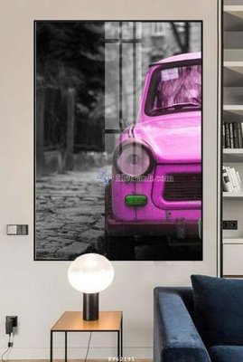 File tranh File tranh hiện đại pha lê gương KF62191 (gốc) in trên kính