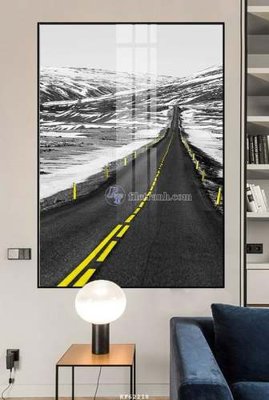 File gốc File tranh hiện đại pha lê gương KF62218 (PNG) không nền chất lượng