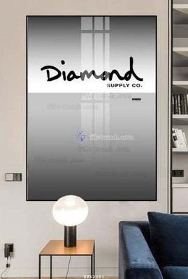 File ảnh File tranh hiện đại pha lê gương KF62261 (gốc) trang trí khách sạn