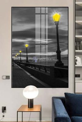 File tranh in tráng gương File tranh hiện đại pha lê gương KF62301 (siêu nét)