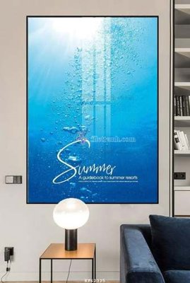 File tranh gốc File tranh hiện đại pha lê gương KF62325 chủ đề hiện đại