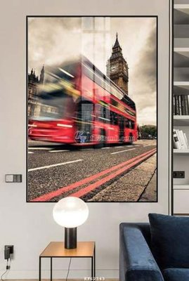 File in trần File tranh hiện đại pha lê gương KF62343 (bản gốc) phong cảnh