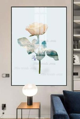 File gốc File tranh hiện đại pha lê gương KF62354 (cho in ấn) từ Filetranh.com