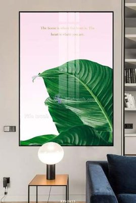 File in mica File tranh hiện đại pha lê gương KF62413 (bản gốc) sắc sảo