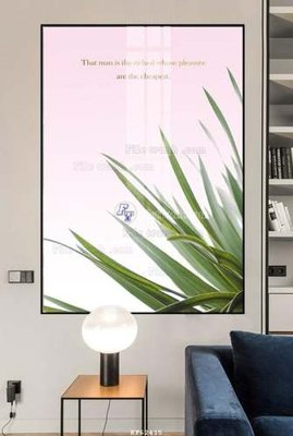 File in mica File tranh hiện đại pha lê gương KF62415 (bản gốc) siêu trong