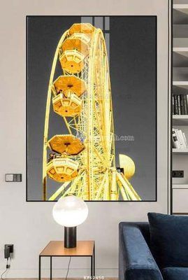 File gốc File tranh hiện đại pha lê gương KF62450 (in lụa) trang trí tường