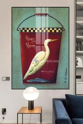 File PSD File tranh hiện đại pha lê gương KF62501 (gốc) tách lớp chi tiết