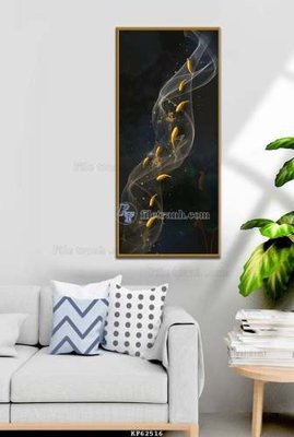 File tranh File tranh hiện đại pha lê gương KF62516 (gốc) chủ đề động vật