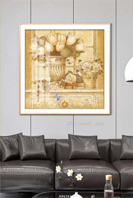 File tranh File tranh hiện đại pha lê gương KF62596 (gốc) chủ đề thiên nhiên